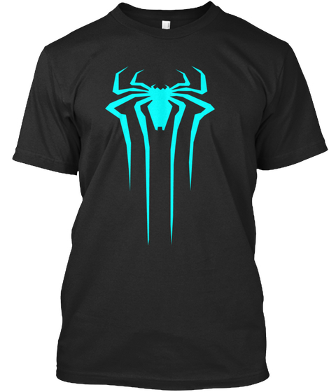 Cool Spider T Shirt Black áo T-Shirt Front