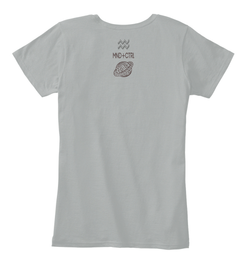 Mnd+Ctrl Grey T-Shirt Back