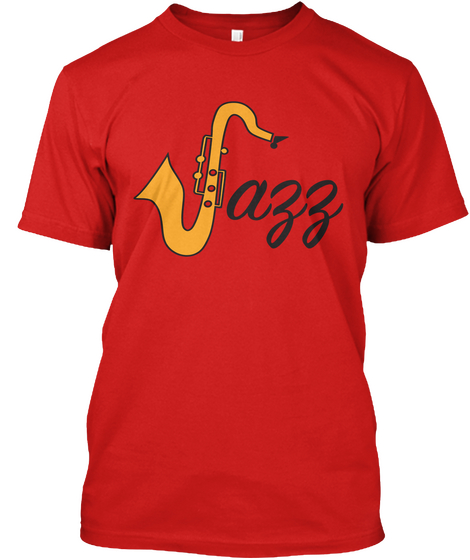 Jazz Red T-Shirt Front
