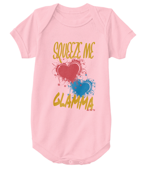 Squeeze Me Glamma Pink Camiseta Front