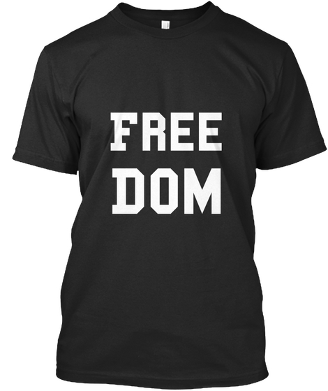 Free Dom Black Kaos Front