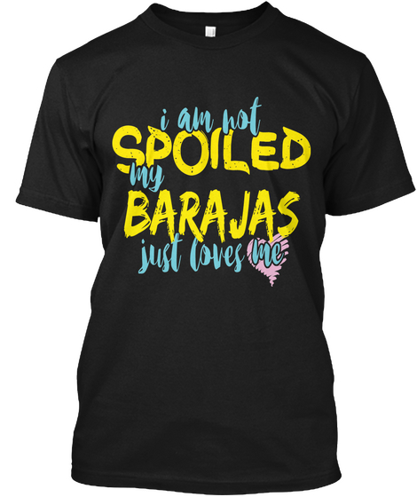 Barajas
 Black T-Shirt Front
