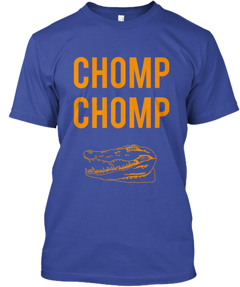Chomp
Chomp Deep Royal T-Shirt Front