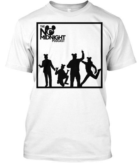 Cast Silhouette White T-Shirt Front