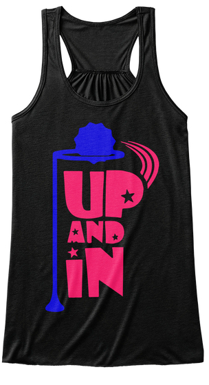 Up And In Black áo T-Shirt Front