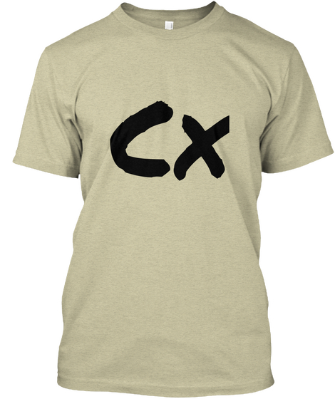 Cx Oatmeal Kaos Front