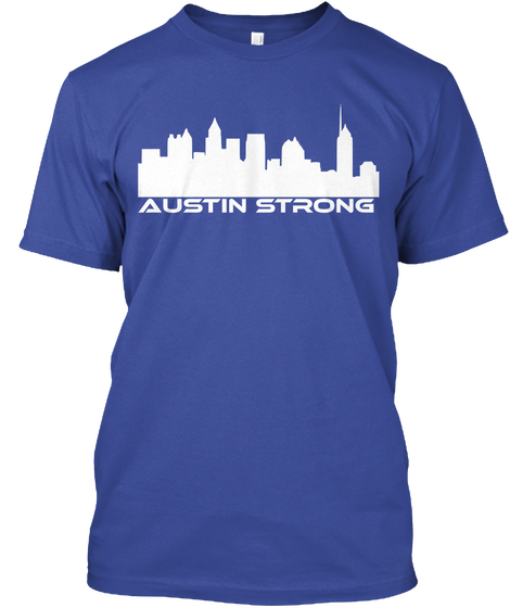 Austin Strong Deep Royal Kaos Front