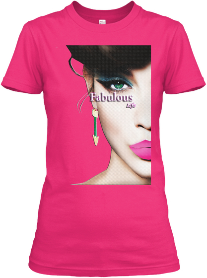 Fabulous Life Heliconia Camiseta Front