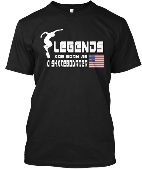 Limited Editions Legends T Shirt Black Camiseta Front