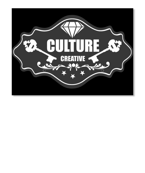 Culture Key Black Camiseta Front