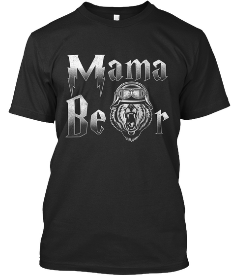 Mama Beer Black Camiseta Front