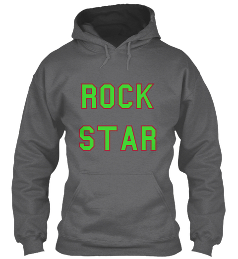 Rock
Star  Dark Heather Camiseta Front