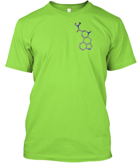 Lsd...25 Lime T-Shirt Front