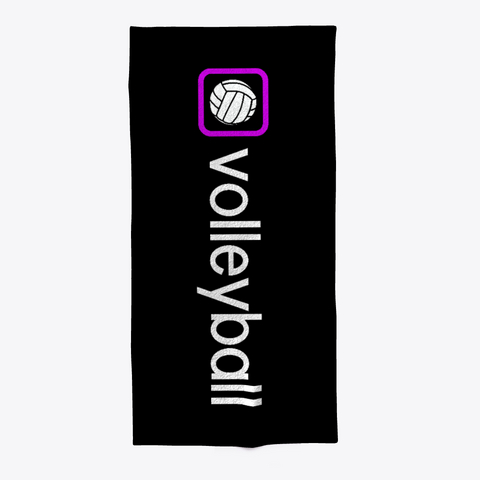 Volleyball   Purple Square Standard Camiseta Front