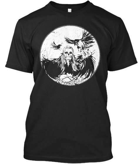 Limited Edition Teespring Halloween Tee Black Camiseta Front