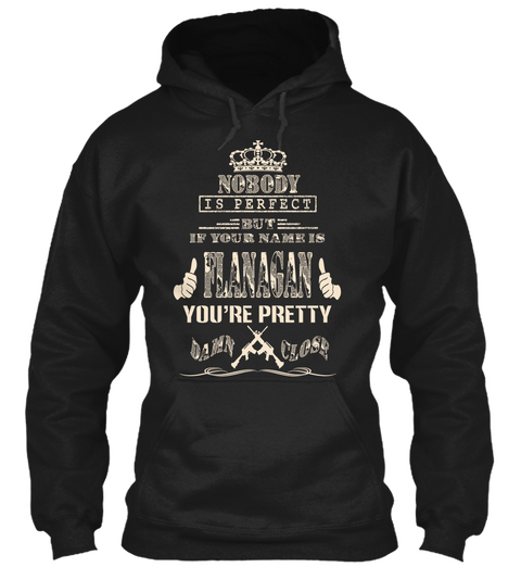 Flanagan Black Camiseta Front