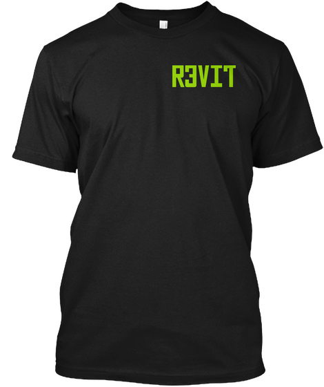 R3 Vi7 Black T-Shirt Front