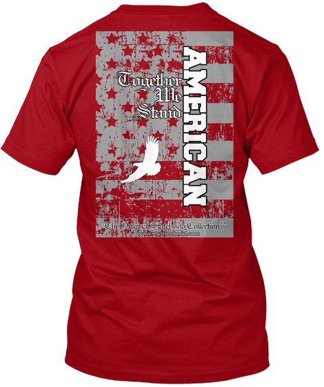 Love Your State | Sc Deep Red T-Shirt Back