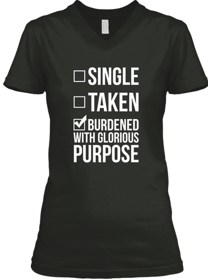 Single Taken Burdened With Glorious Purpose  Black Kaos Front