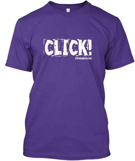 Click! Purple T-Shirt Front