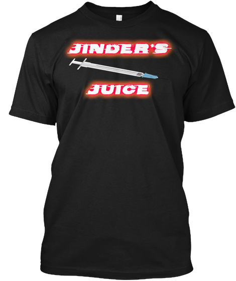 Jinder's Juice Black T-Shirt Front