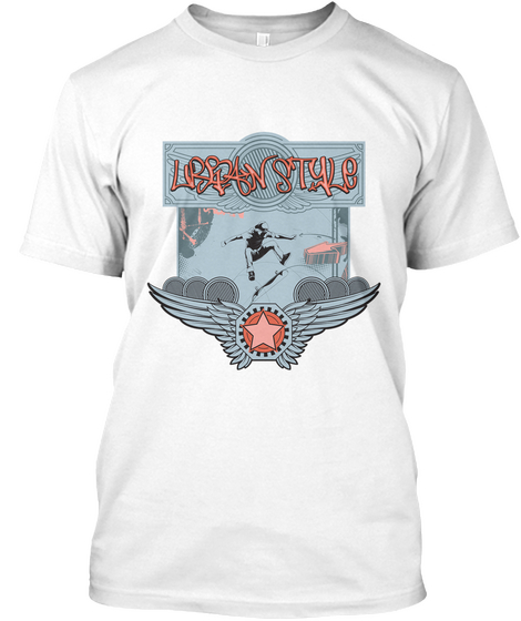 Lrran Style White T-Shirt Front