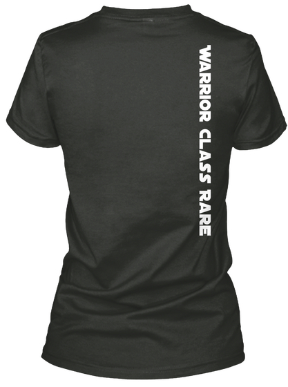 Warrior Class Rare Black T-Shirt Back