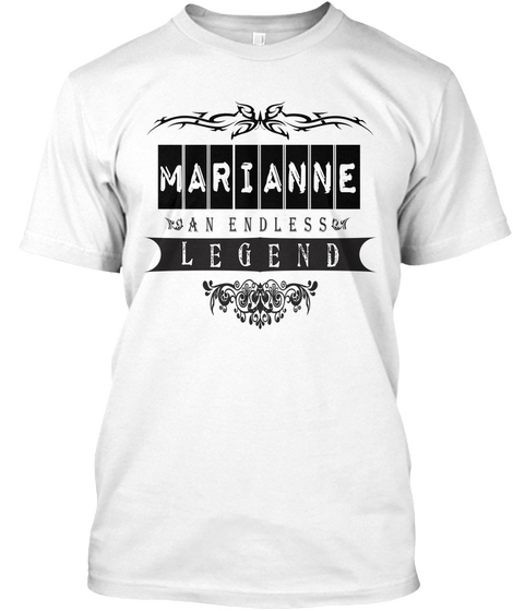 Marianne An Endless Legend White áo T-Shirt Front