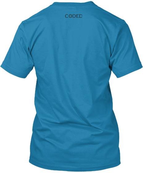 Coded Azure Camiseta Back