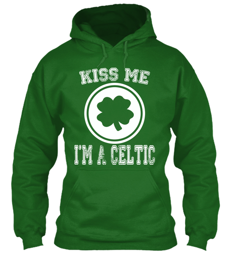 Limited Edition Kiss Me Irish Green T-Shirt Front