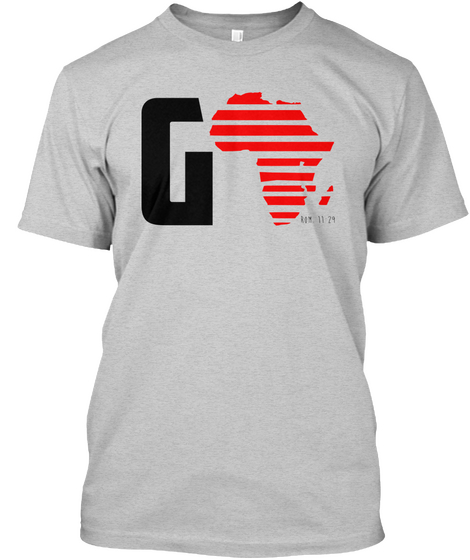 G  Light Steel T-Shirt Front