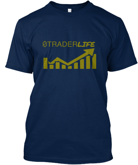 Straderlife Navy áo T-Shirt Front