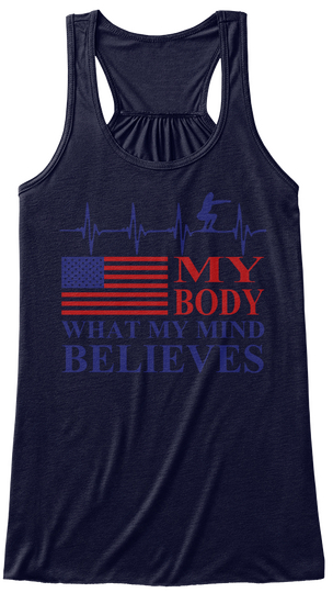 My Body What My Mind Believes Midnight T-Shirt Front