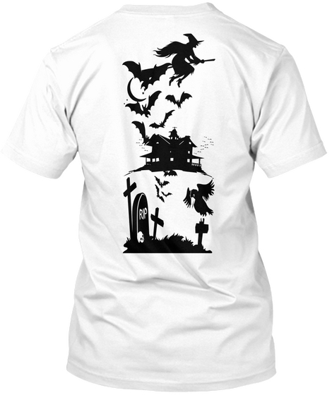 Kunky Buncles/Witches Brew White T-Shirt Back