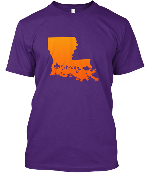 Strong Purple Camiseta Front