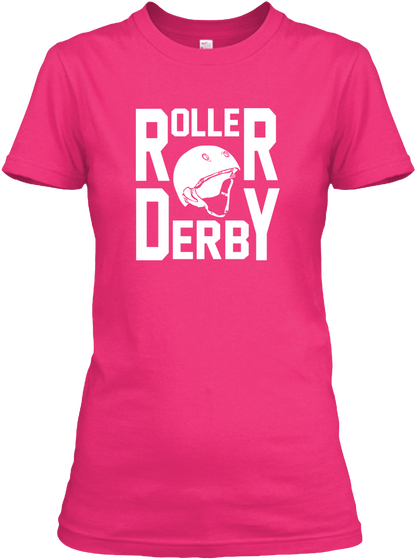 Roller Derby Heliconia T-Shirt Front