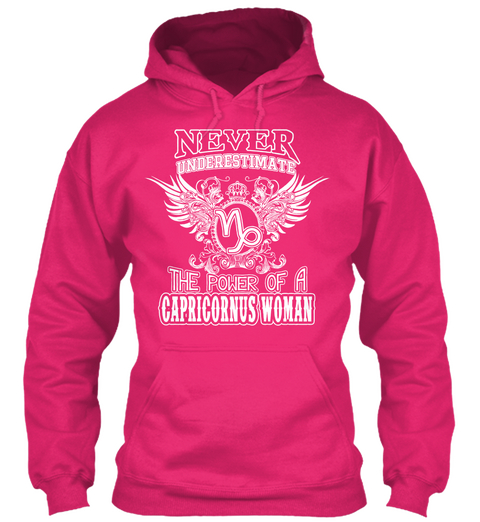 Never Underestimate The Power Of A Capricornus Woman Heliconia T-Shirt Front