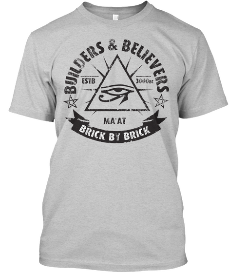 Builders And Believers Light Steel Camiseta Front