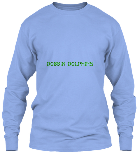 Dobbin Dolphins Light Blue Camiseta Front