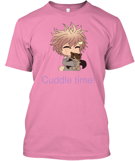 Cuddle Time! Pink Maglietta Front