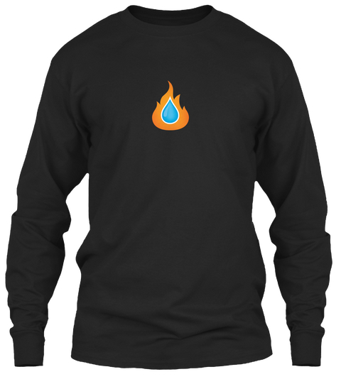 First Edition   Firehouse Hot Yoga Gear! Black Camiseta Front