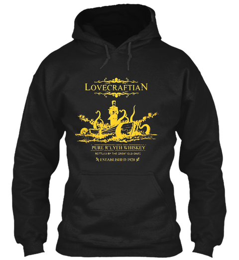 Lovecraftian Black Camiseta Front