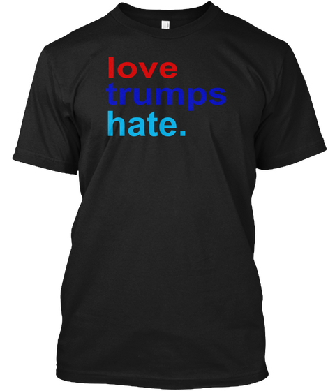 It Is Time For Us To Come Together Trump Black T-Shirt Front