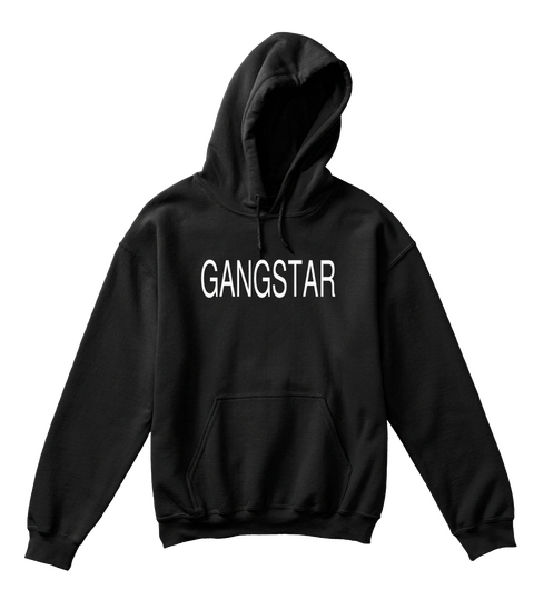 Gangstar Black áo T-Shirt Front
