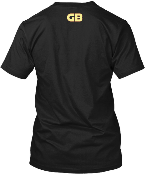 Gb Black T-Shirt Back