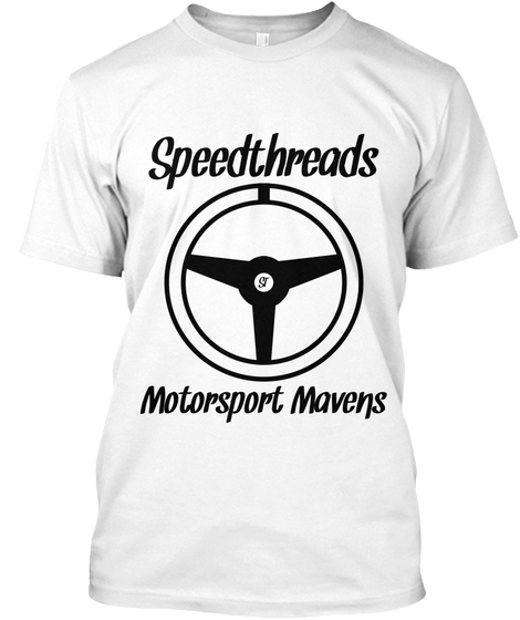 Speedthreads Motorsport Mavens White Kaos Front