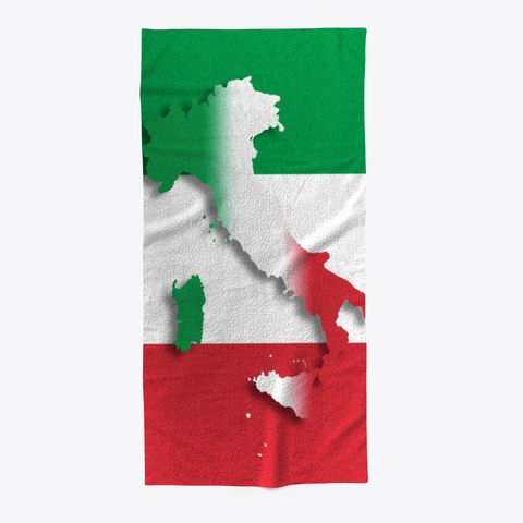 Italia Italy Italian Flag Standard Kaos Front