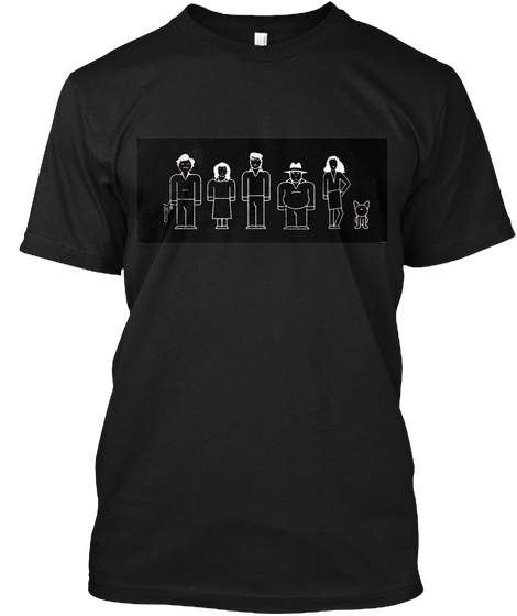 Medellin Squad Black T-Shirt Front