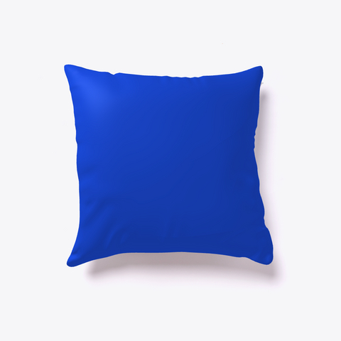 Surf Pillow   I Love My Surf Royal Blue T-Shirt Back