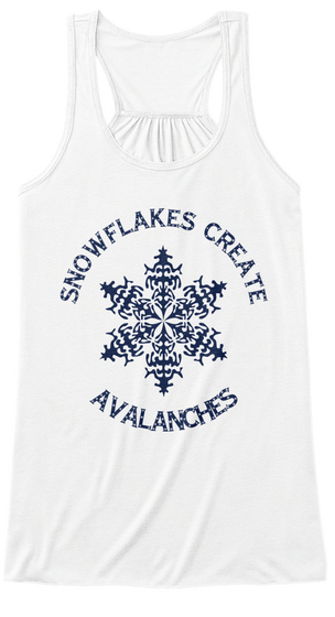 Create Avalanches White T-Shirt Front
